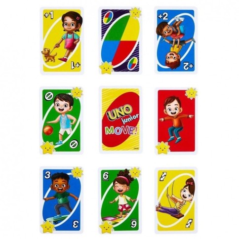JUEGO UNO JUNIOR MOVE!