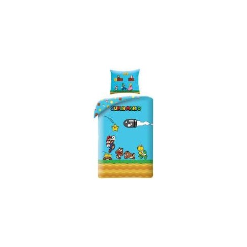 Super Mario Funda Nórdica Ver. 3 140 x 200 cm / 70 x 90 cm