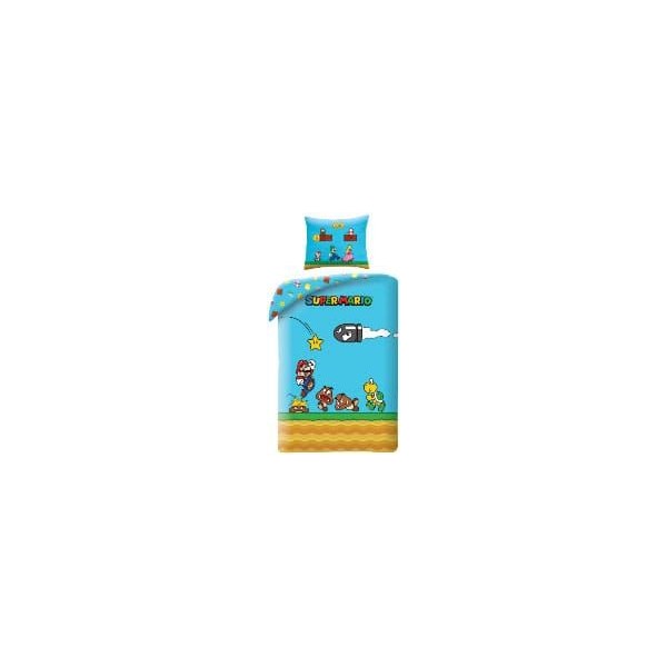 Super Mario Funda Nórdica Ver. 3 140 x 200 cm / 70 x 90 cm