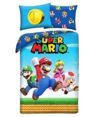 Super Mario Funda Nórdica Ver. 3 140 x 200 cm / 70 x 90 cm