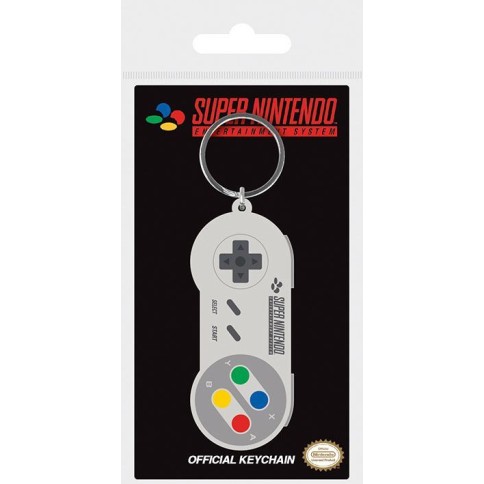 Nintendo Llavero caucho SNES Controller 6 cm