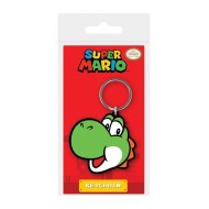 Super Mario Llavero caucho Yoshi 6 cm