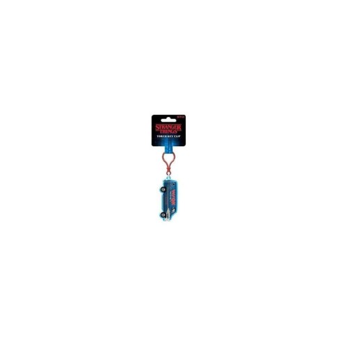 Stranger Things Llavero Torch Key Clip WSQK Van