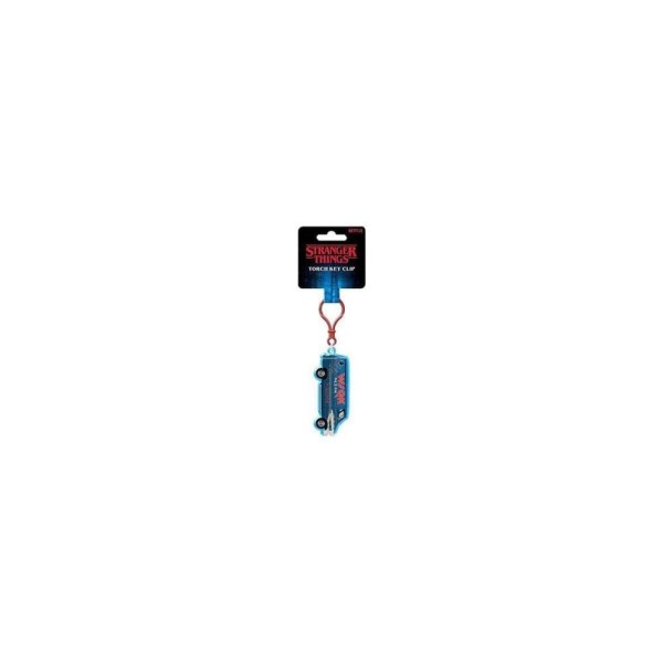 Stranger Things Llavero Torch Key Clip WSQK Van