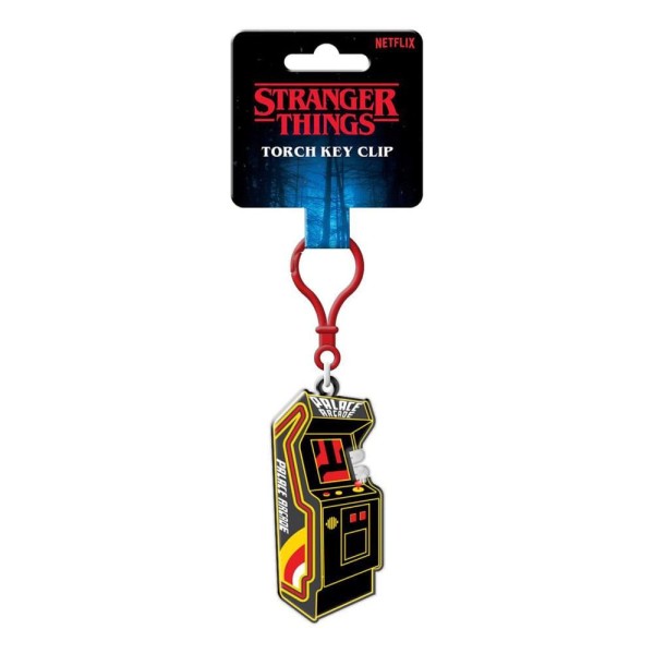 Stranger Things Llavero Torch Key Clip Arcade Unit
